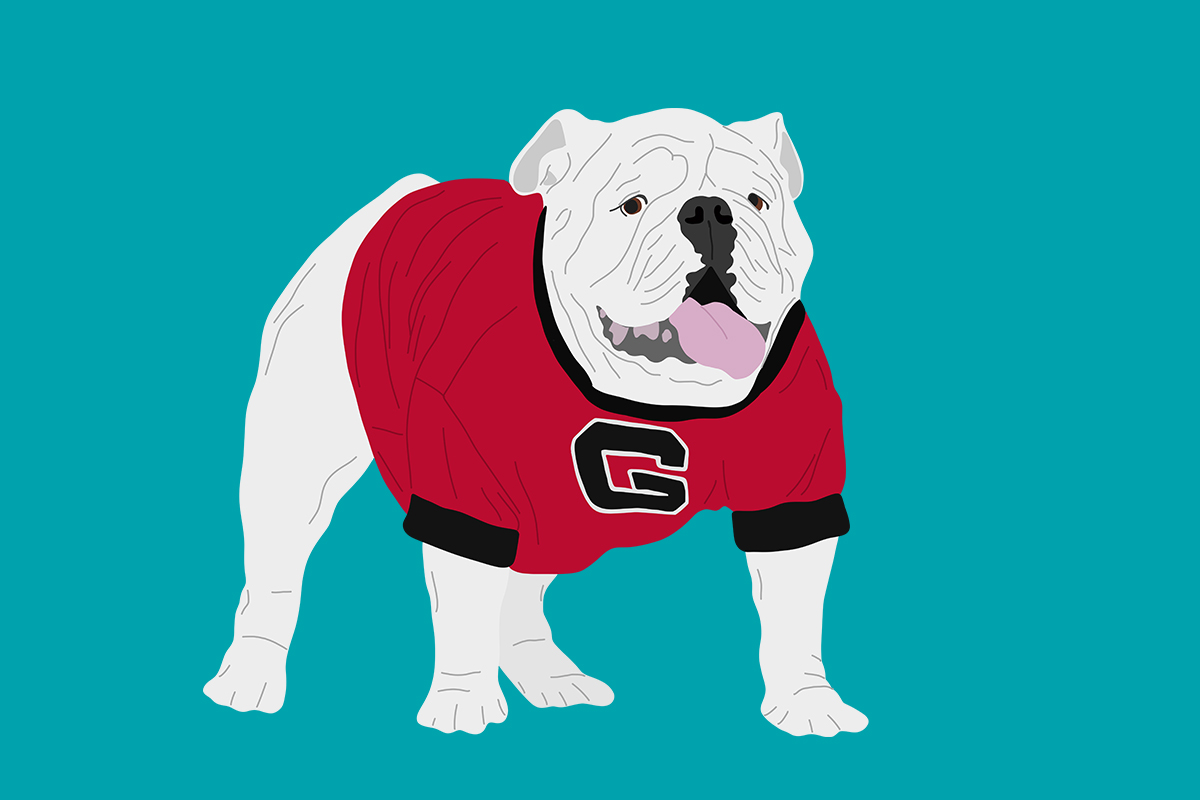 Uga, UGA's bulldog mascot